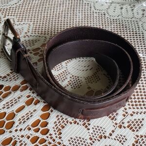 Fossil brown vintage mens belt 34